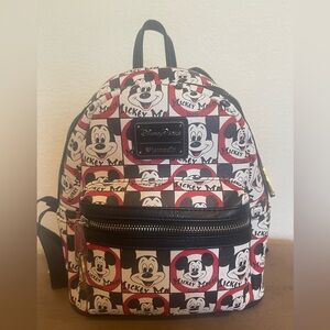 Loungefly Disney Parks Mickey parks exclusive mini backpack.